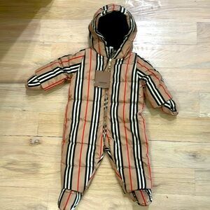 Authentic Burberry baby snowsuit